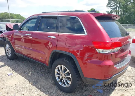 2015 Jeep Grand Cherokee Limited from USA, damaged, VIN 1C4RJEBG9FC144391